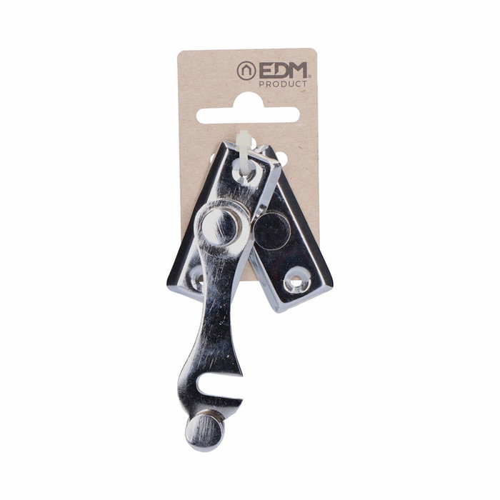 Edm Aldaba derecha de acero cromado 80 x 55 mm Edm Aldaba derecha de acero cromado 80 x 55 mm
