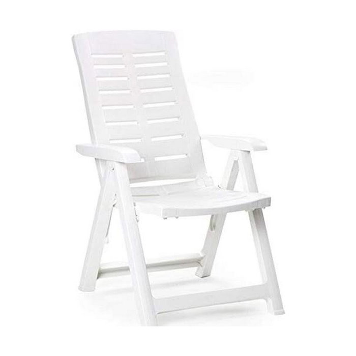 Ipae Progarden Silla plegable multiposiciones blanco Ipae Progarden Silla plegable multiposiciones blanco