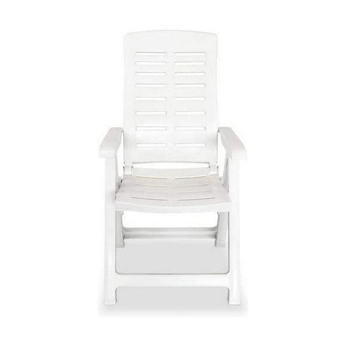 Ipae Progarden Silla plegable multiposiciones blanco Ipae Progarden Silla plegable multiposiciones blanco