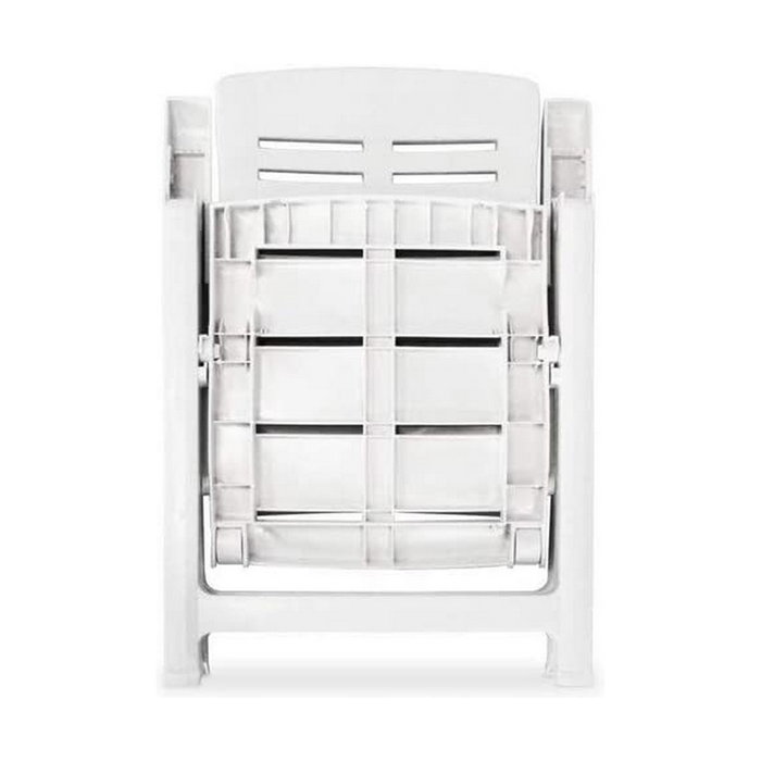 Ipae Progarden Silla plegable multiposiciones blanco Ipae Progarden Silla plegable multiposiciones blanco