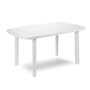 Ipae Progarden Mesa ovalada Faro blanca para exterior