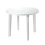 IPAE Progarden Mesa Redonda Tondo Blanca de Resina 90 cm