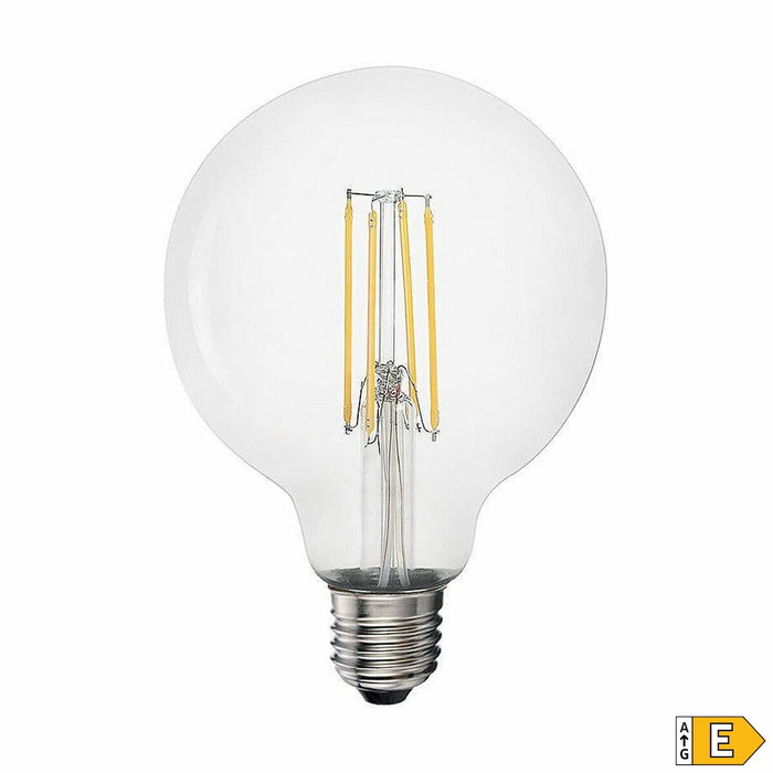 Edm Bombilla de globo LED E27 6W 800lm 3200K luz cálida