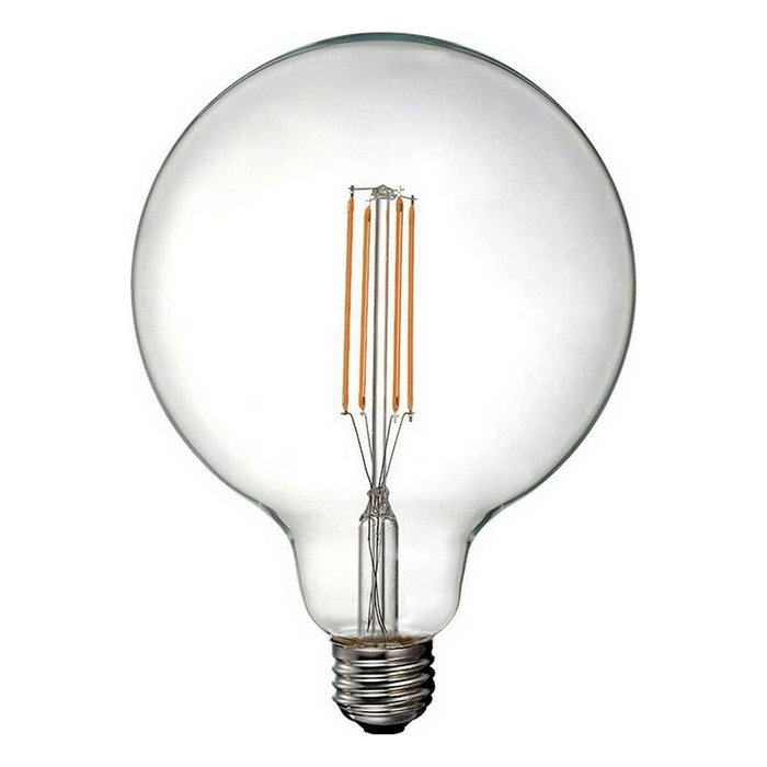 Edm Bombilla de globo con filamento LED E27 6W 800lm 3200K luz cálida