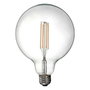 Edm Bombilla de globo con filamento LED E27 6W 800lm 3200K luz cálida