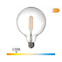 Edm Bombilla Globo Filamento LED E27 6W 800lm 3200K Luz Calida Ø12,5 x 18,2 cm