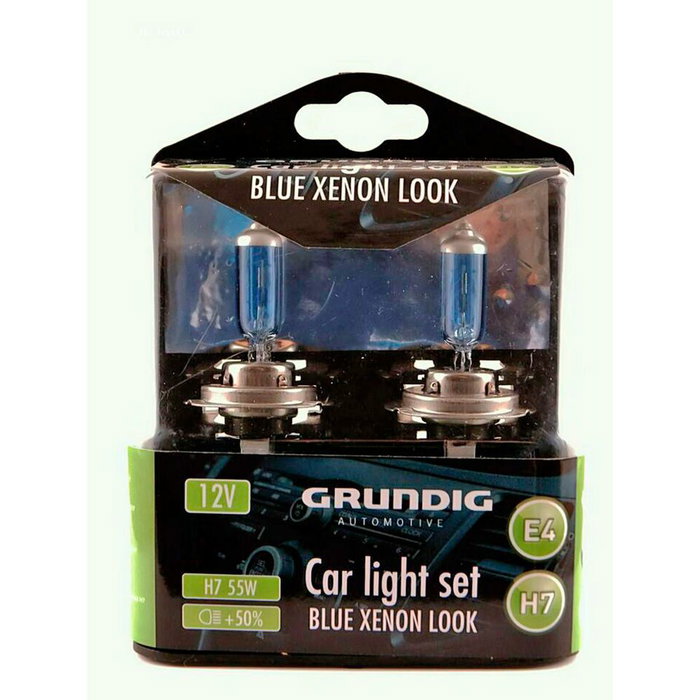 Grundig Bombillas Coche H4 12V 60/55W Xenon Set x2 Grundig Bombillas Coche H4 12V 60/55W Xenon Set x2