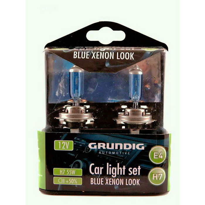 Grundig Set de 2 bombillas de xenón H4 12V para coche