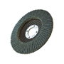 Mota Herramientas Disco flap DFZ1040 Zirconio Grano 40 para Desbaste 115 mm para Hierro Acero Inoxidable