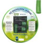 Edm Kit manguera de jardín estándar 25 m, ¾ pulg, verde fluorescente