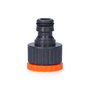 Edm Conector Roscado Rápido Hembra ½" - ¾" Polipropileno Gris/Naranja