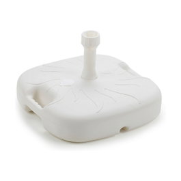 Ipae Progarden Base de parasol 18 l blanco 44 x 44 x 12 cm