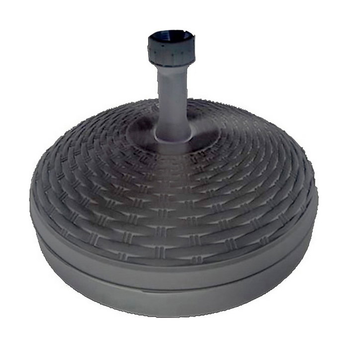 Ipae Progarden Base de parasol 20 l negro ø46 x 15 cm