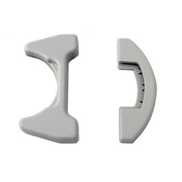 Edm Base de Soporte (Pies) Recambio Calefacción Modelo 07125 Gris Plástico