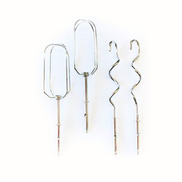 Edm Juego Varillas Recambio Amasadora Acero Inoxidable Modelo 07679 Cromado