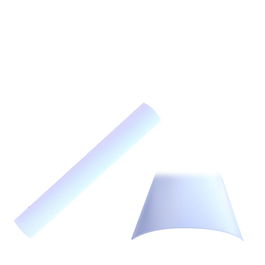 Edm Tulipa Recambio Iluminación Transparente Plástico Compatible con 31682 / 31692