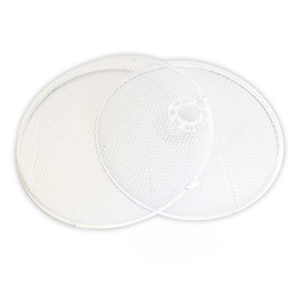 Edm Rejilla ventilador blanco metal Ø 43 cm compatible con referencia 33500