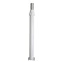 Edm Palo Telescopico Ref. 33910 Recambio Ventilador Metal Blanco Cromado