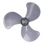 Edm Aspa Ventilador Ø35 cm Recambio Polipropileno Gris Compatible con Modelos 33915 33916 33500