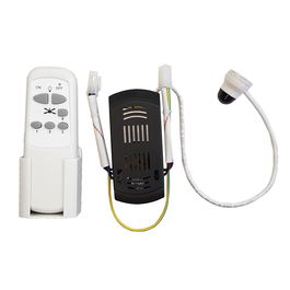 EDM Recambio Kit Mando y Receptor para Ventiladores de Techo Blanco, Compatible con Modelos 33988, 33989, 33806, 33807, 33803