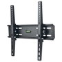 Edm Soporte TV Universal Inclinable para 22-55 Pulgadas, 50 kg, Negro, VESA 400x400, Nivel y Tornillería Incluidos