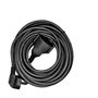 Edm Prolongador con 1 toma Schuko 25 m Negro