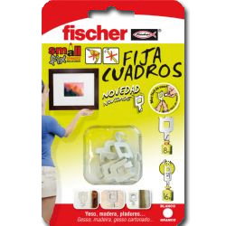 Fischer Fijacuadros Blanco 522206 (8 unidades)