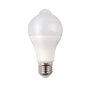 Edm Bombilla LED con sensor de presencia y crepuscular E27 12W luz cálida