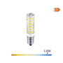 Edm Bombilla tubular LED E14 4,5W 450lm 6400K Luz fría