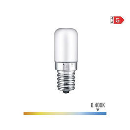 Edm Bombilla Pebetero Tubular LED E14 1.8W 130lm 6400K Luz Fría Ø1.8 x 4.8 cm