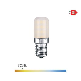 Edm Bombilla Pebetero Tubular LED E14 3W 250 Lm 3200K Luz Cálida Ø1,8 x 5,2 cm