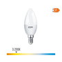 Edm Bombilla Vela LED E14 7W 600 Lm Luz Cálida 3200K Ø3,5 x 10,7 cm