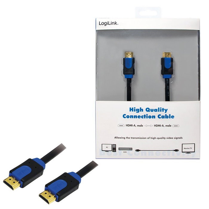 Logilink Cable HDMI 2.0 Alta Velocidad con Ethernet HQ 4K 5m