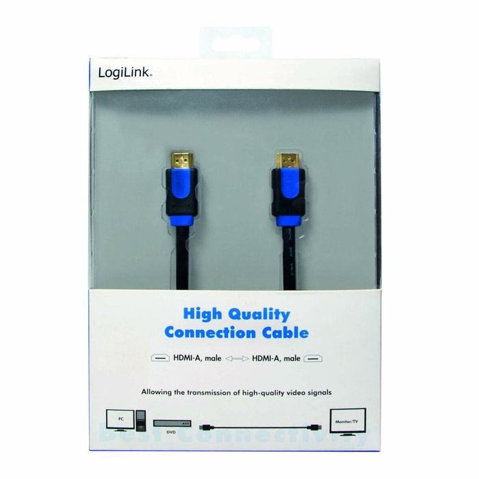Logilink Cable HDMI 2.0 Alta Velocidad con Ethernet HQ 4K 15m