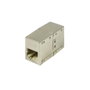 Edm Adaptador RJ45 Cat.6 Hembra-Hembra para Empalmar Dos Cables de Red Bronce Inoxidable