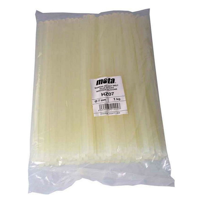 Mota Herramientas Barra de cola termofusible Ø7 x 295 mm, 1 kg Mota Herramientas Barra de cola termofusible Ø7 x 295 mm, 1 kg