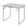 Camp Active Mesa de camping plegable de aluminio 80 x 60 x 69 cm