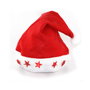 Decoris Gorro de navidad con luces LED Rojo 30 x 40 cm