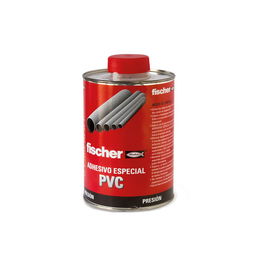 Fischer Adhesivo PVC 250 ml para Tuberías y Accesorios Rígidos Incoloro/Translúcido