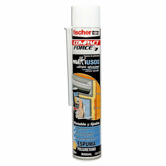 Fischer Espuma de poliuretano multiusos manual 700 ml Fischer Espuma de poliuretano multiusos manual 700 ml