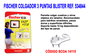 Fischer Colgador 3 puntas fast&fix 534844 (Blíster de 4 unidades)