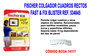 Fischer Colgador de cuadros rectos fast&fix 534845 (10 unidades)