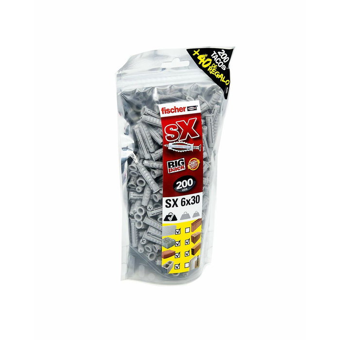Fischer Taco sx plus ø6 x 30 mm (240 unidades)