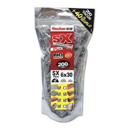 Fischer SX Plus Taco ø6 x 30 mm, Big Pack 240 uds