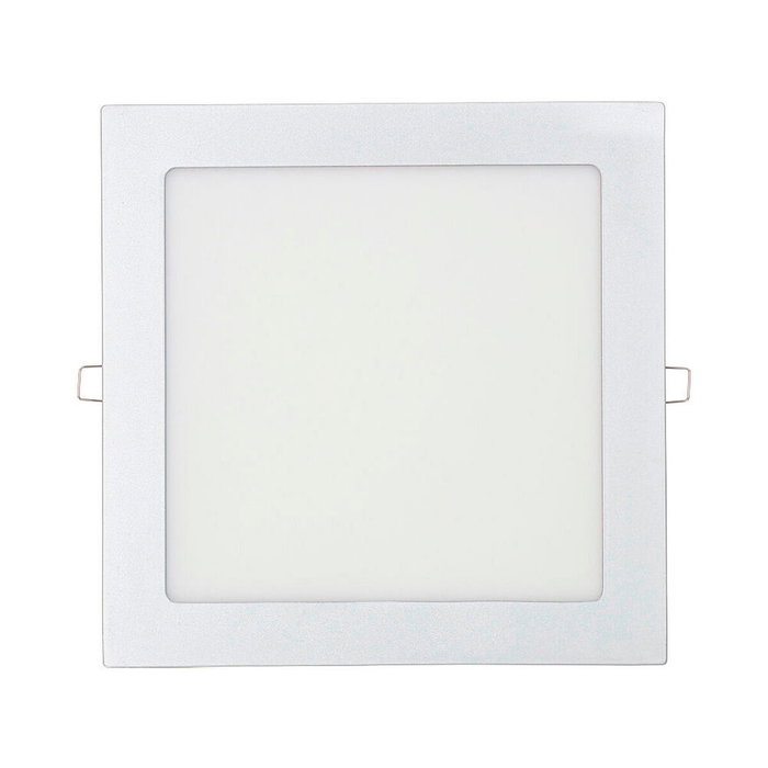 Edm Downlight LED empotrable cuadrado 20W luz fría 6400K cromado Edm Downlight LED empotrable cuadrado 20W luz fría 6400K cromado