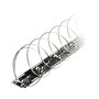 Euro Birds Disuasor Espiral para Aves para Balcones, Acero Inoxidable Cromado, 5 Metros de Longitud