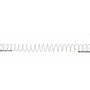 Euro Birds Disuasorio espiral para aves de acero inoxidable, 5 m