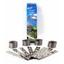 Euro Birds Disuasorio espiral para aves de acero inoxidable, 5 m