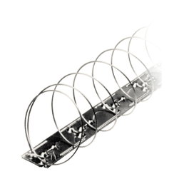 Euro Birds Disuasorio espiral para aves de acero inoxidable, 5 m