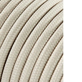 Edm Carrete cable cordón tubular H03VV-F 2 x 0,75 mm² Algodón 5 m